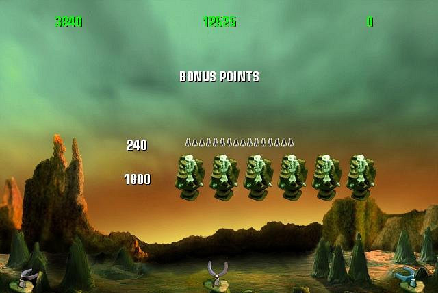Скриншот из игры Missile Command