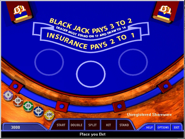 Скриншот из игры Mister Black Jack