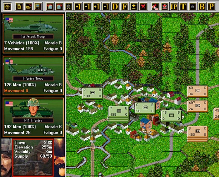 Скриншот из игры Modern Campaigns: Fulda Gap '85
