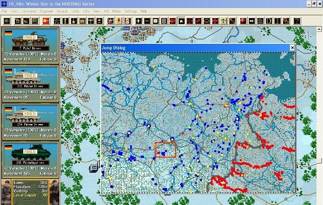 Скриншот из игры Modern Campaigns: North German Plain '85