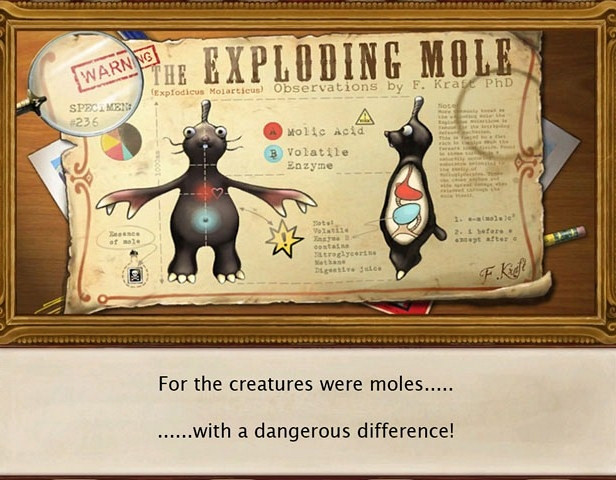 Скриншот из игры Mole Control