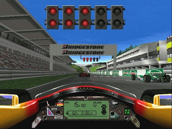 Скриншот из игры Monaco Grand Prix Racing Simulation 2