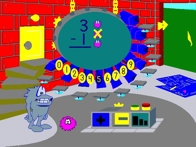 Обложка для игры Monker's Math Factory & Spelling Submarine
