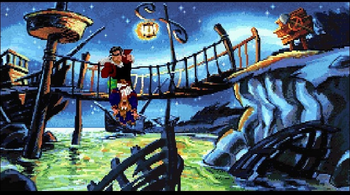 Скриншот из игры Monkey Island 2: LeChuck's Revenge