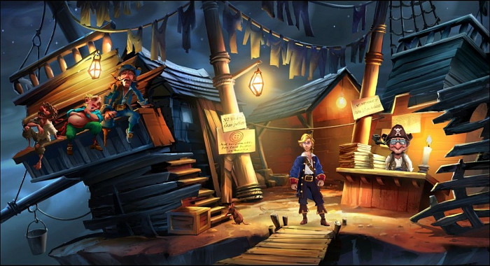 Скриншот из игры Monkey Island 2: LeChuck's Revenge