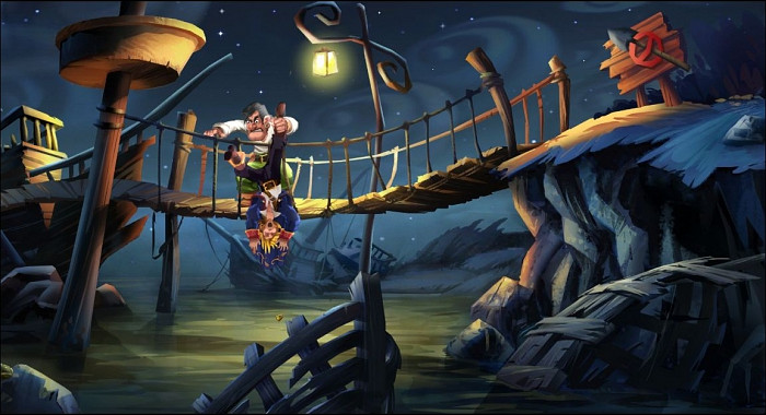 Скриншот из игры Monkey Island 2: LeChuck's Revenge