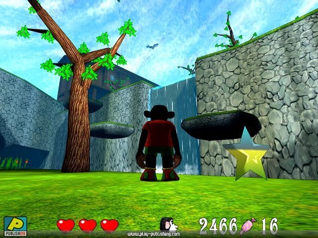 Скриншот из игры Monkey's Adventures