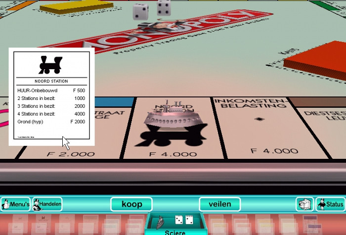 Скриншот из игры Monopoly 3