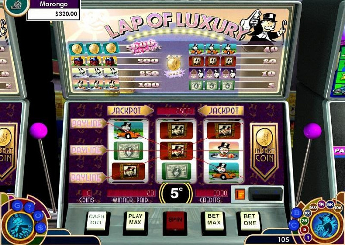 Скриншот из игры Monopoly Casino Vegas Edition