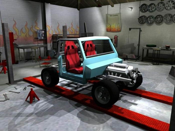 Скриншот из игры Monster Garage: The Game
