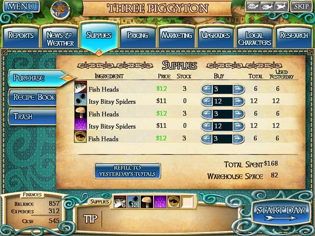 Скриншот из игры Fairy Godmother Tycoon