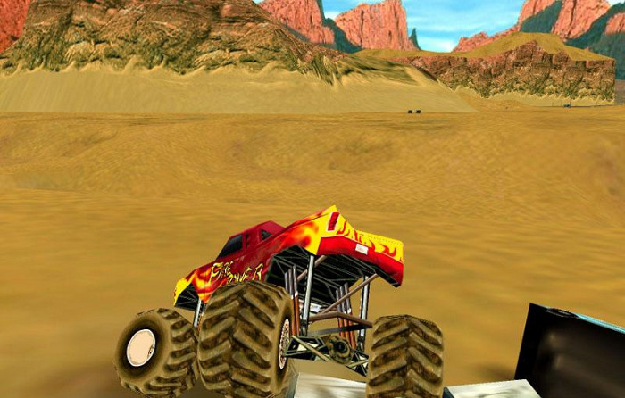 Скриншот из игры Monster Truck Fury