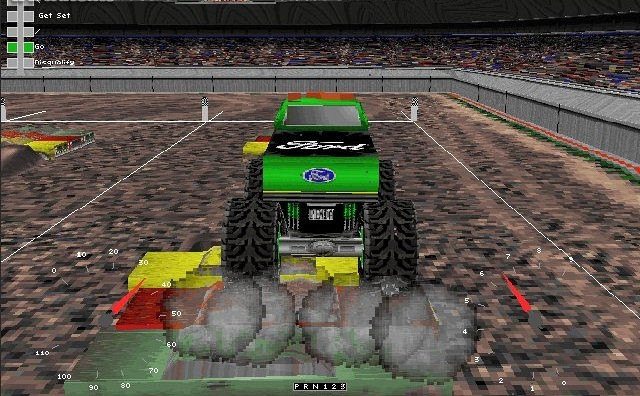 Скриншот из игры Monster Truck Madness