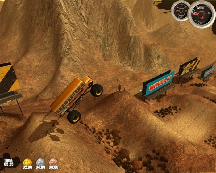 Скриншот из игры Monster Trucks Nitro