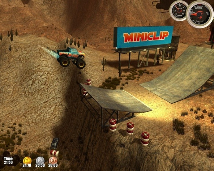 Скриншот из игры Monster Trucks Nitro