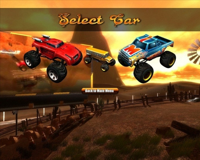 Скриншот из игры Monster Trucks Nitro