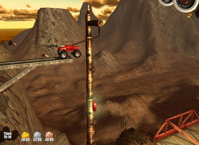 Скриншот из игры Monster Trucks Nitro