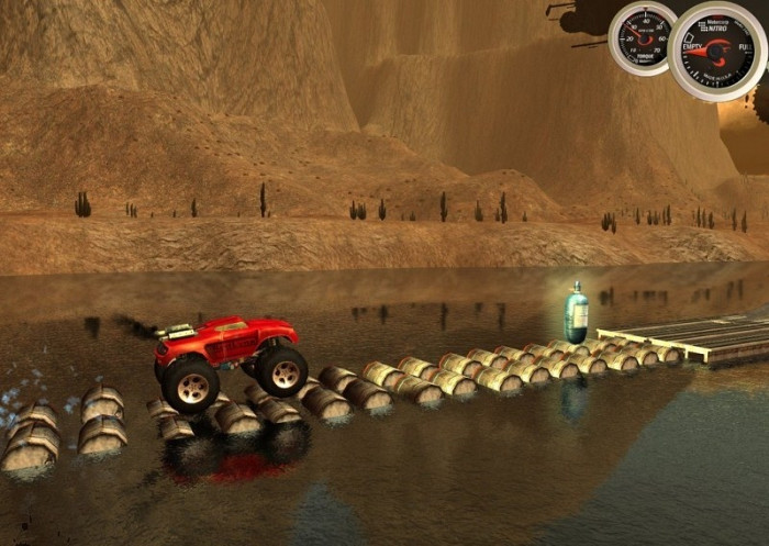 Скриншот из игры Monster Trucks Nitro