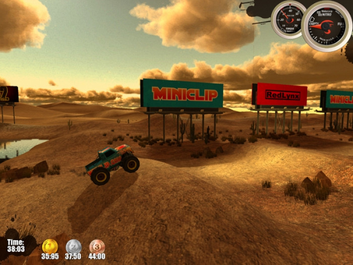 Скриншот из игры Monster Trucks Nitro