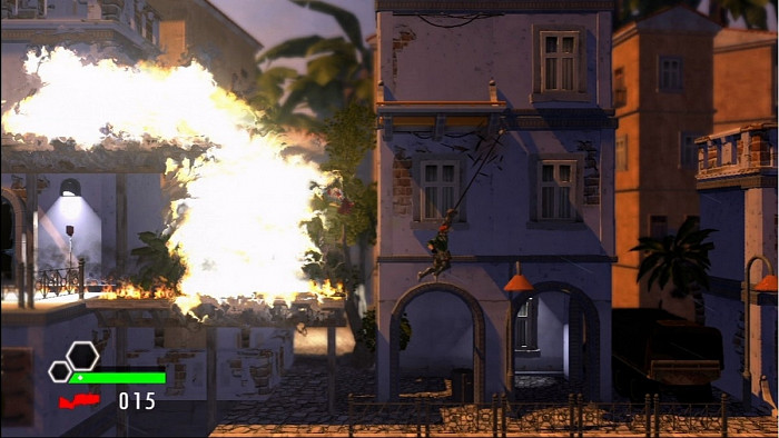 Скриншот из игры Bionic Commando: Rearmed 2