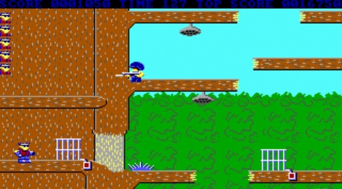 Скриншот из игры Bionic Commando (1988)