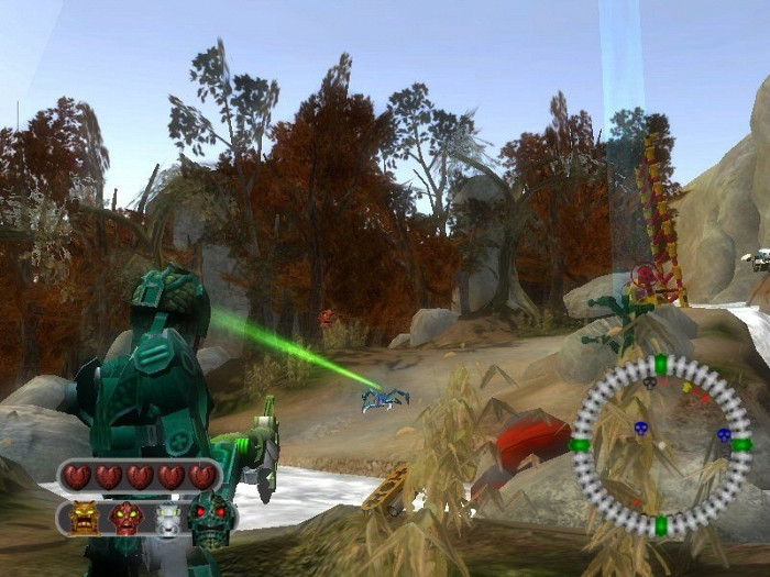 Скриншот из игры Bionicle Heroes