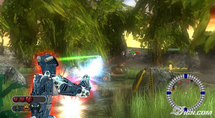 Скриншот из игры Bionicle Heroes