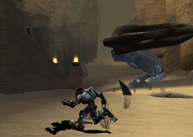Скриншот из игры Bionicle: The Game