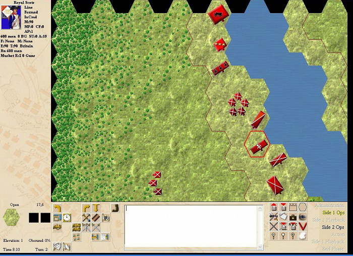 Скриншот из игры Black Powder Wars: Battles Of Napoleon