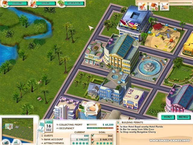 Скриншот из игры Build It! Miami Beach Resort