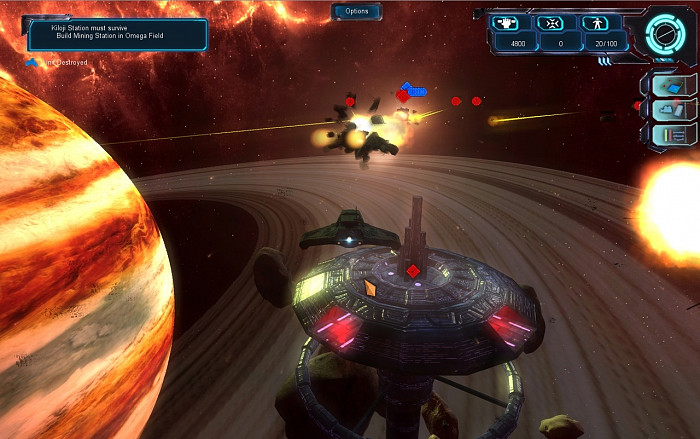 Скриншот из игры Gemini Wars
