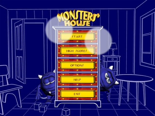 Скриншот из игры Monsters' House