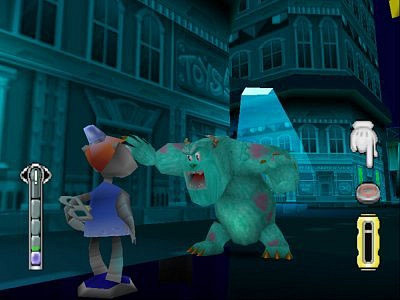 Скриншот из игры Monsters, Inc.: Scare Island