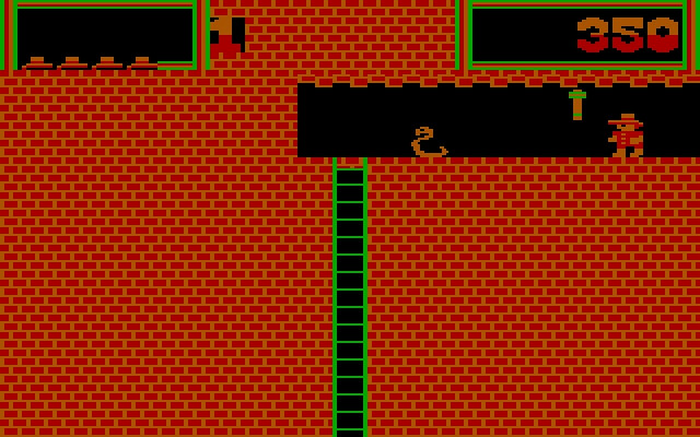 Скриншот из игры Montezuma's Revenge