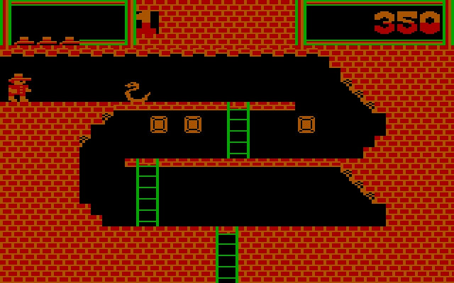 Скриншот из игры Montezuma's Revenge