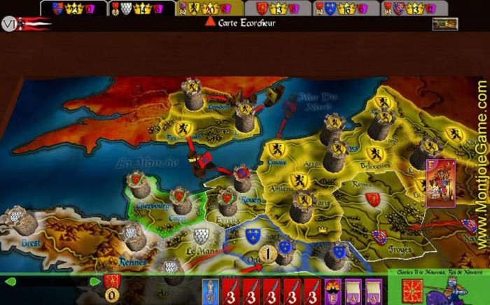 Скриншот из игры Montjoie!