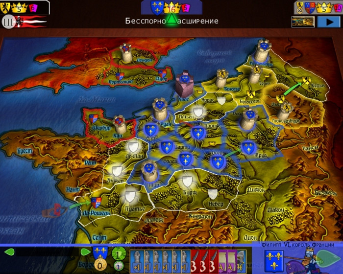 Скриншот из игры Montjoie!