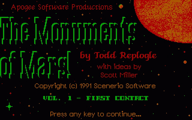 Скриншот из игры Monuments of Mars