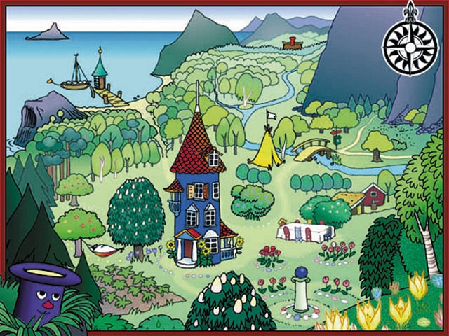 Скриншот из игры Moomintrolls: Wonder Winterland