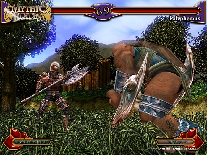 Скриншот из игры Mythic Blades