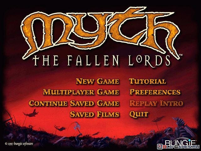 Скриншот из игры Myth: The Fallen Lords