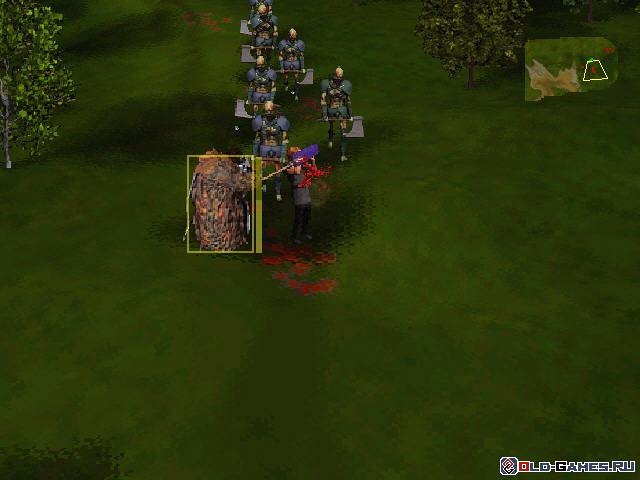 Скриншот из игры Myth: The Fallen Lords