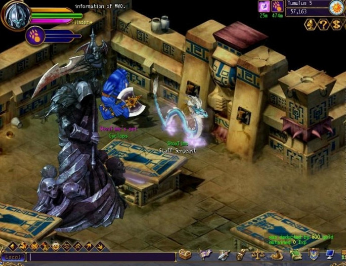 Скриншот из игры Myth War Online 2