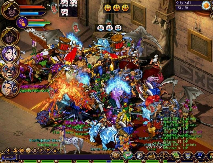 Скриншот из игры Myth War Online