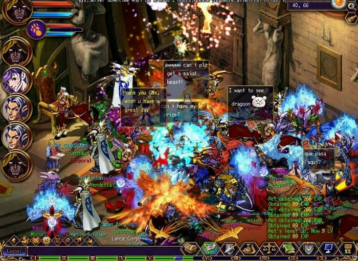 Скриншот из игры Myth War Online