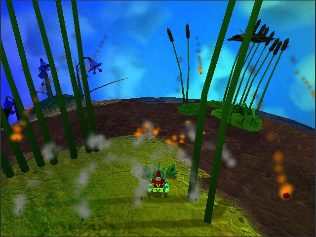 Скриншот из игры Moonshine Runners
