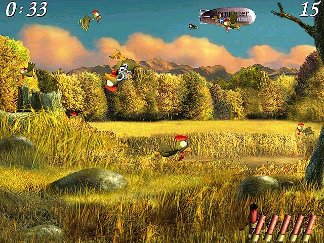Скриншот из игры Moorhuhn 2