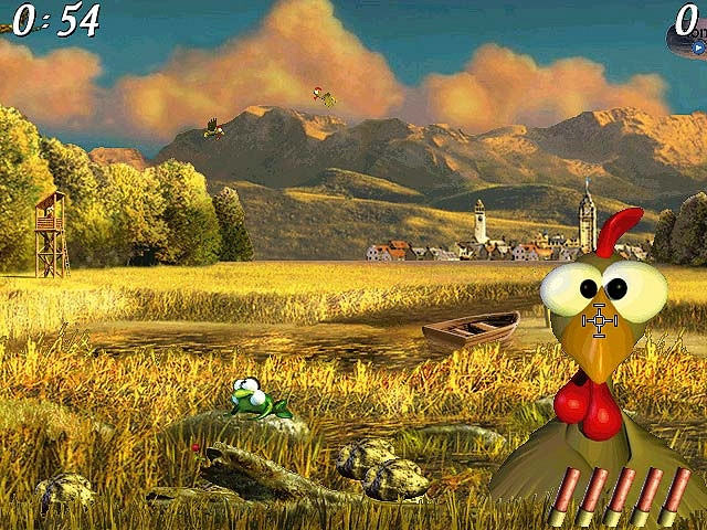 Скриншот из игры Moorhuhn 2
