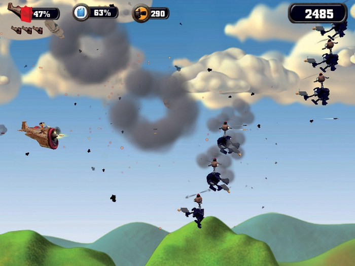 Скриншот из игры Moorhuhn Approaching