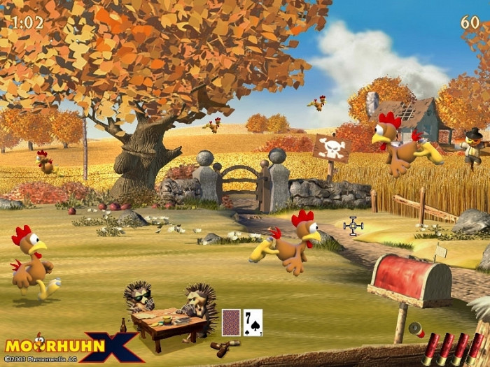 Скриншот из игры Moorhuhn X
